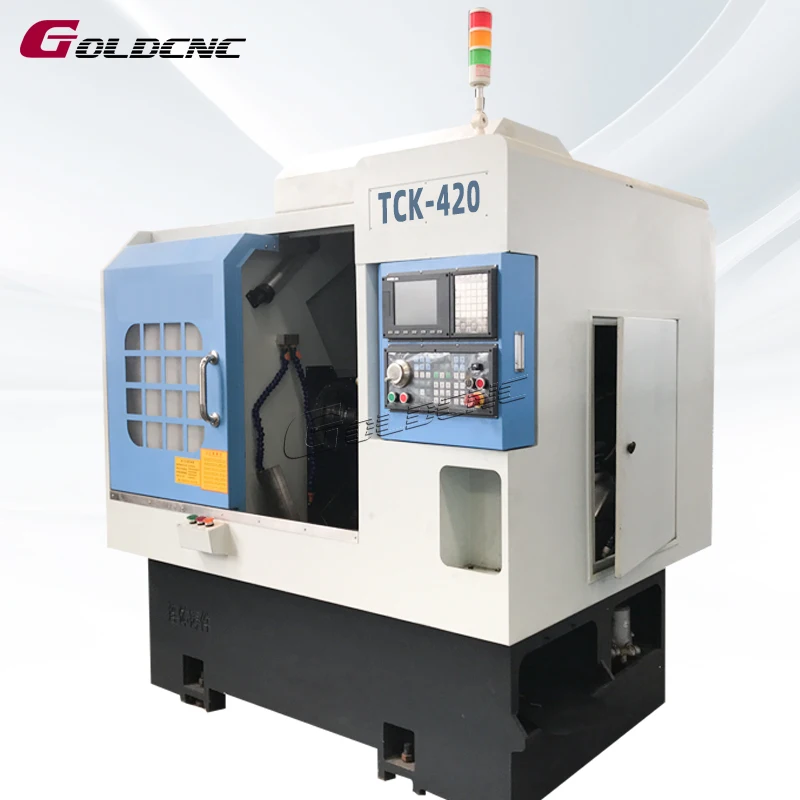 [NEW 2023]TCK 420 cnc turning center slant bed lathe machine cnc universal turing machine