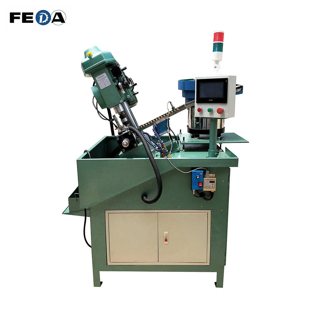 FEDA auto drilling and tapping machine internal thread making machine