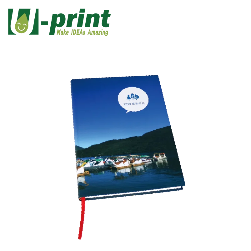 Printed Calligraphy Blank Custom Diary Printing On Whiteboard Journal Book Printing Planner Spiral Notebook