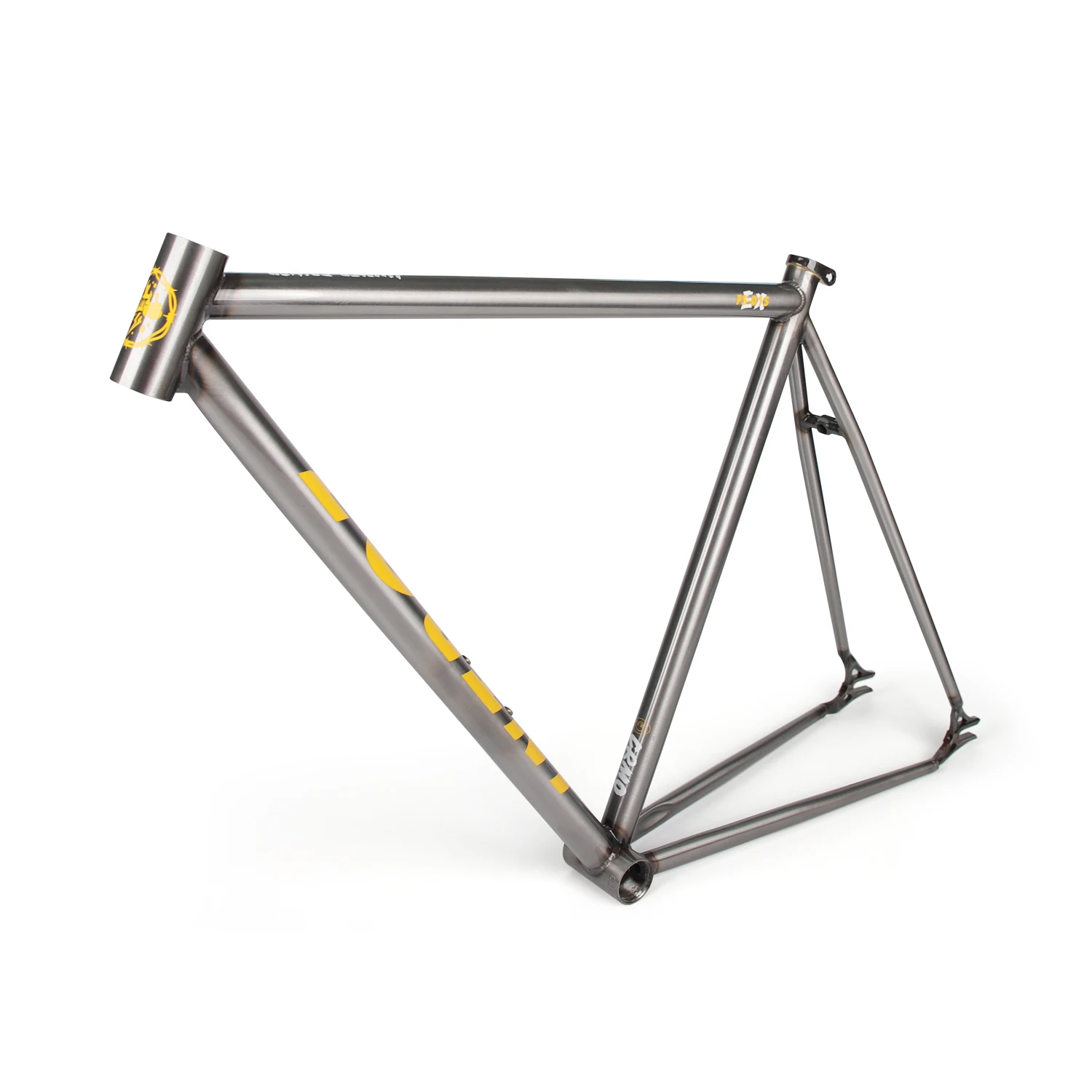 FM002 fixie bike frame 700c single speed road bicycle rack racing track bicycle Fixed Gear BIKE Frame+front fork