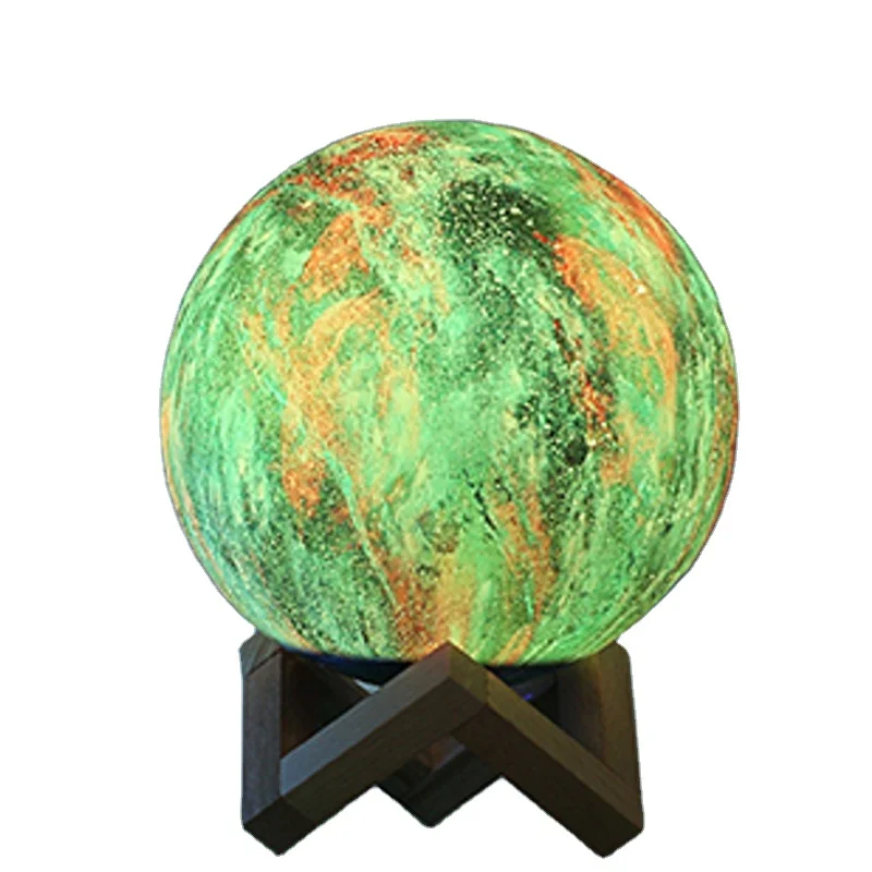 New Moon Wireless Speaker 15 Sphere Colorful Light Speaker Tape Remote Control Desktop speaker