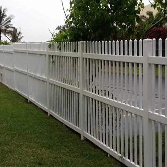 pvc picket garden fence white for children,cheap white small  decorative plastic yard pet baby fence for dogs