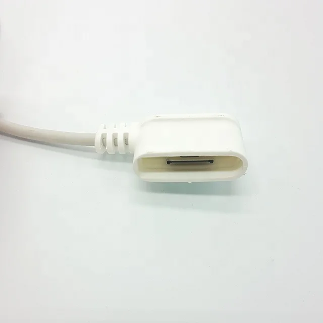 Flexible Medical Snap Button Cable Holter Ecg Cable Lead Snap Holter Ecg Eeg Cable