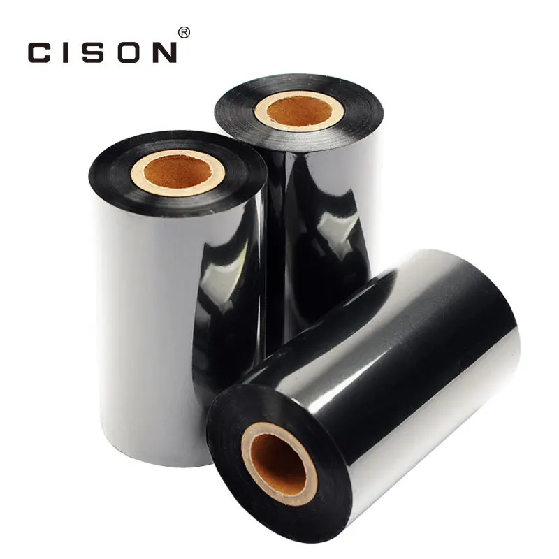 Superbly Scratch-Resistant CS330 Flathead & Near-Edge Resin Printer Ribbon 110*300 Compatible with Typewriter Label Printer