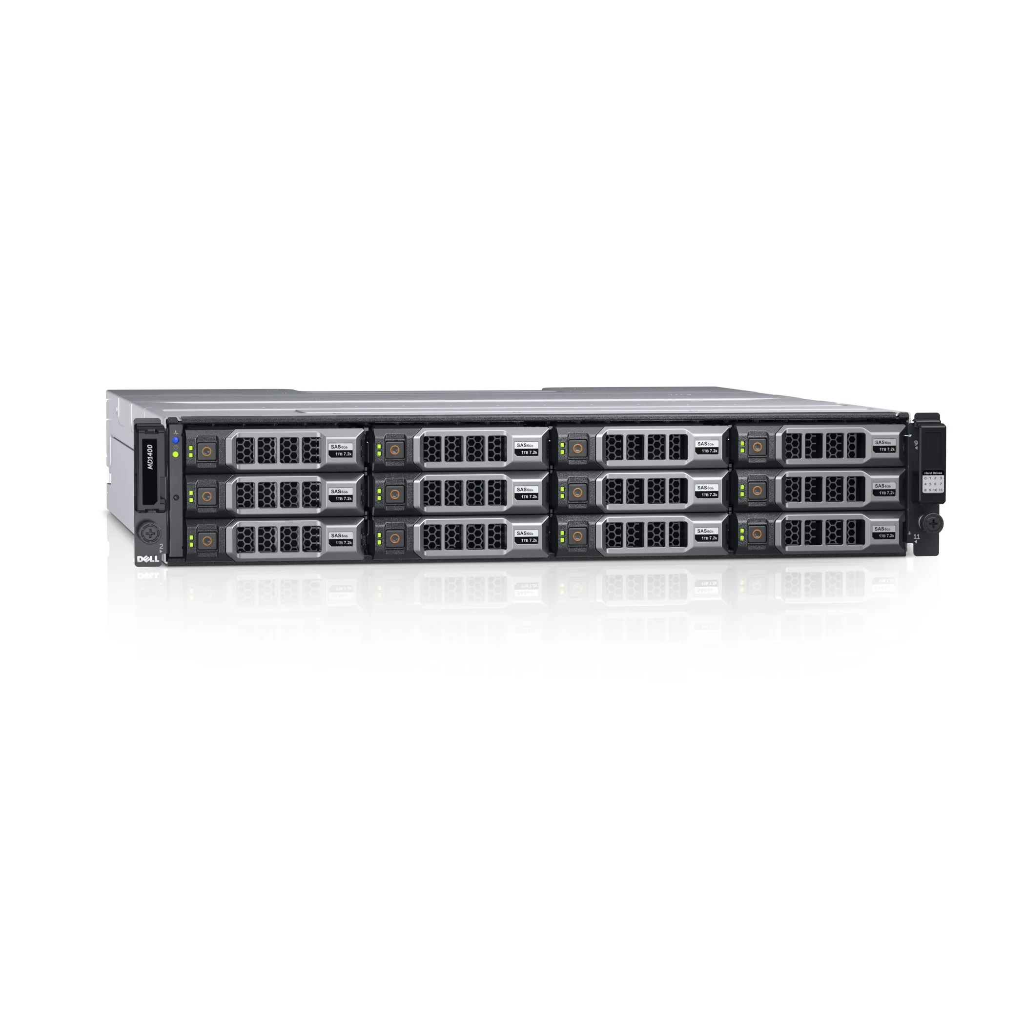Оригинальный Новый Сетевой накопитель Dell PowerVault MD1400 4 Гб H830