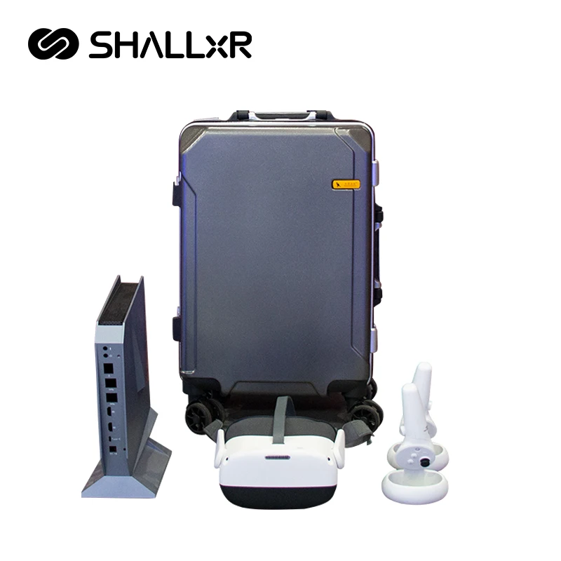 Shopping Mall ShallxR Vs Game Vbox Playstation 9D VR Shooting Simulation Virtual Reality Gun VR All In One VR Set For PC