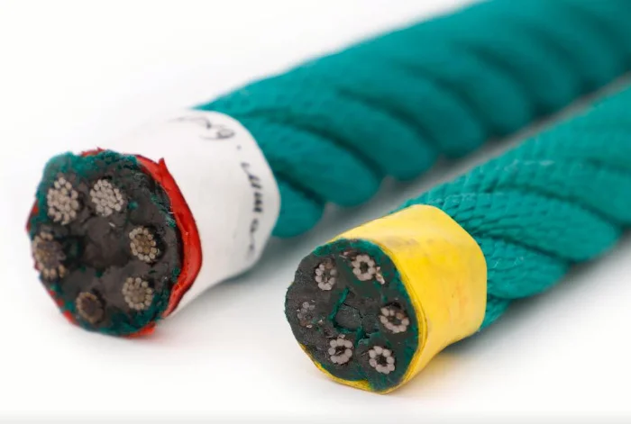 6x8 steel wire structure Polypropylene combination rope for rope climber