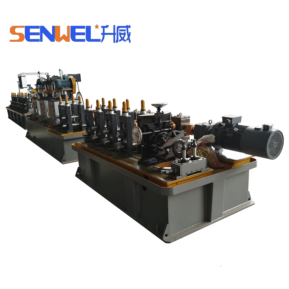 SENWEL Stainless Steel Round Square Tube Making Machine/automatic Profile Production Machinery