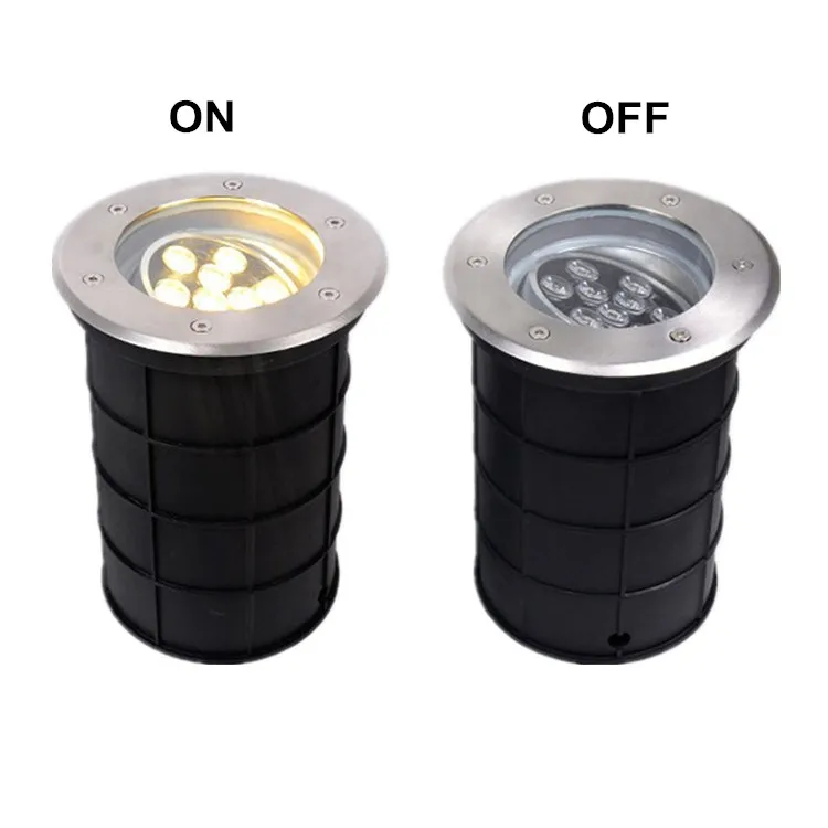 low voltage waterproof ip65 adjustable angle ground buried led deck light outdoor inground flood uplight led underground light