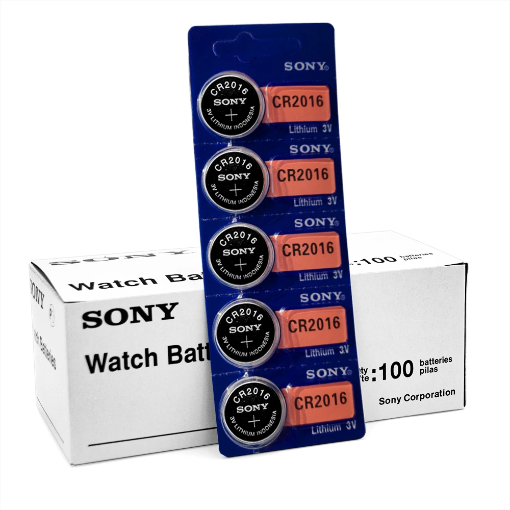 Литиевая батарея CR1220 3V DL1616 1632 BR1620/3v CR1220/CR2032/CR2016/CR2025 для sony