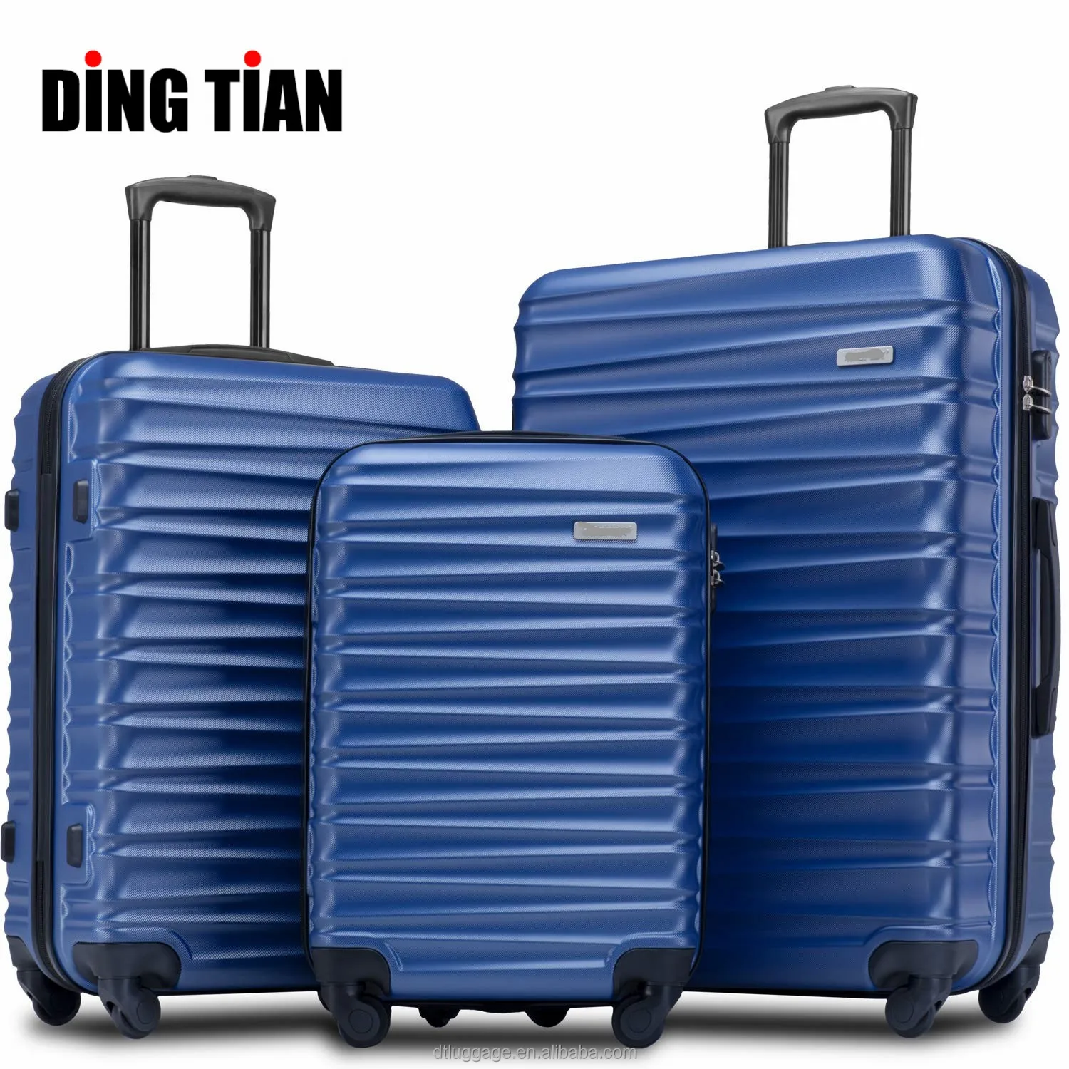 Valiz Custom ABS Trolley Suitcase Luggage Set 3 PCS Hard Case with Spinner Caster Factory Direct Cheap Maletas De Viaje