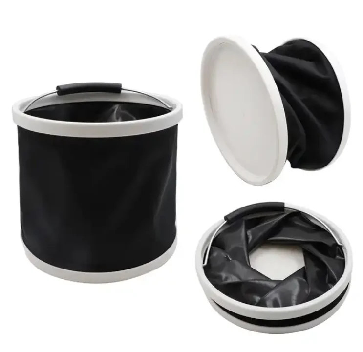 SEQ Hot Sale Reusable Eco-friendly Multi-purposed Portable Collapside Bucket for Car Washing Camping and Tourism