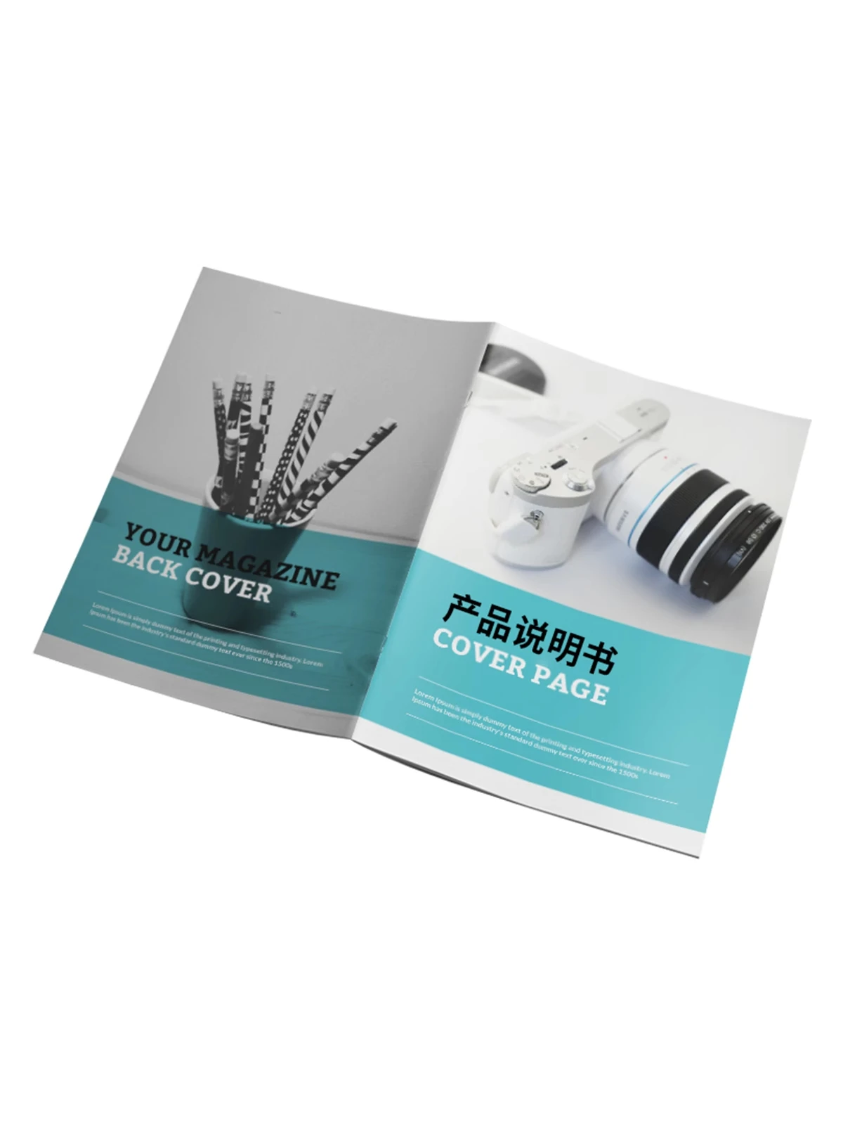 Perfect Binding Instruction Product Catalog Booklet Book leaflet flyer brochure