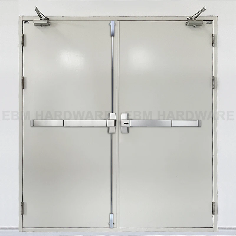 Escape door touch bar panic exit device, fire door push bar panic lock, emergency exit panic bar