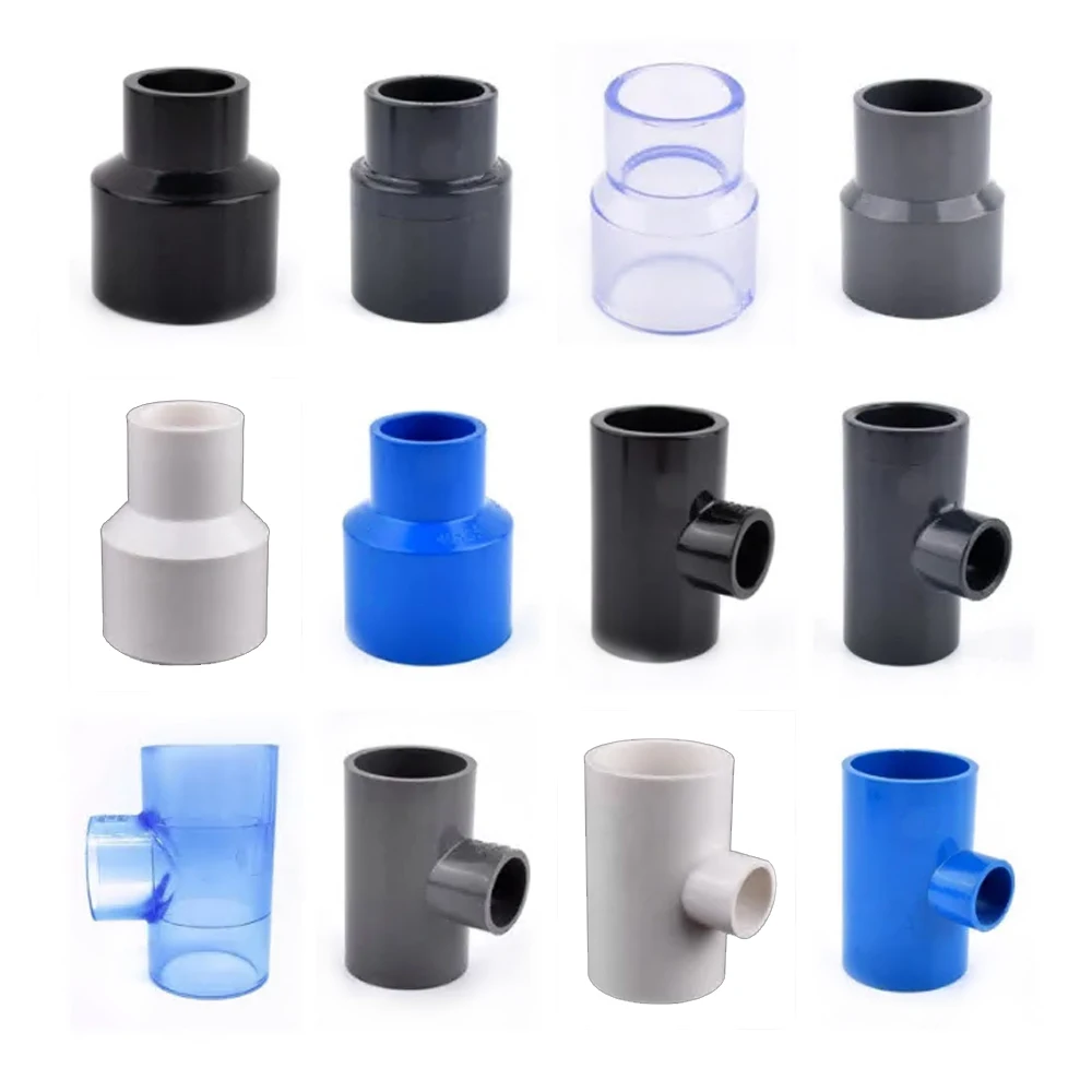 40-32/40-25/40-20/32-25/32-20/25-20mm Garden Irrigation Pipe Fitting Water Pipe Fitting Adapter PVC Straight Reducer Adaptor