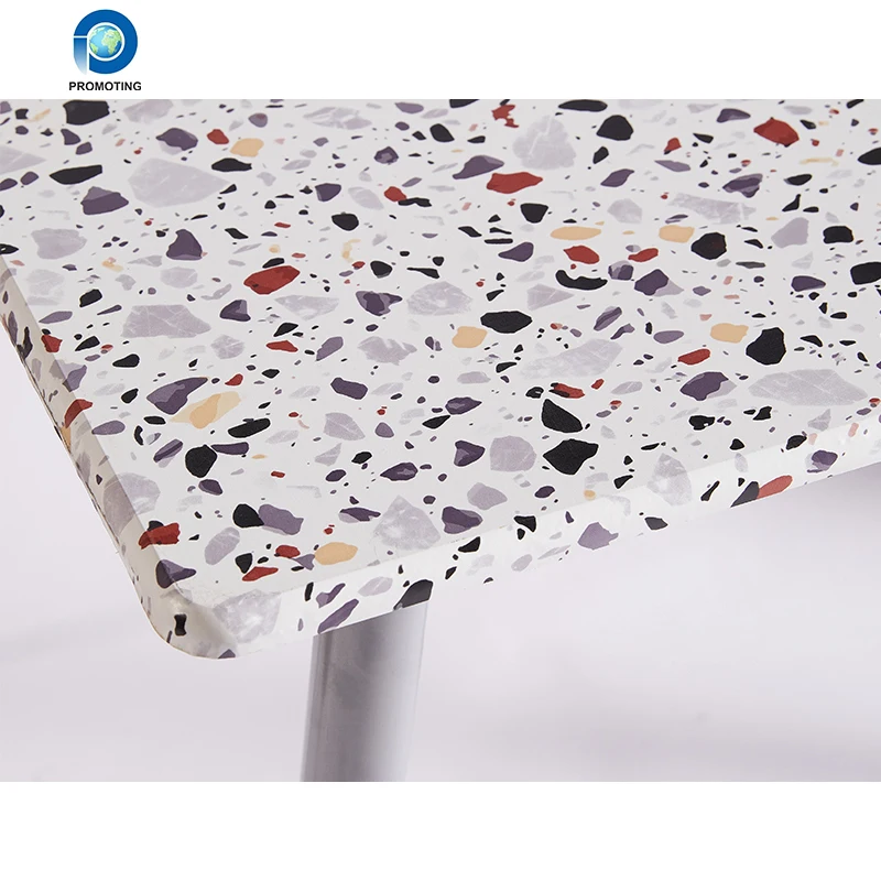 Factory wholesale new design modern wooden dining table set 4 seater