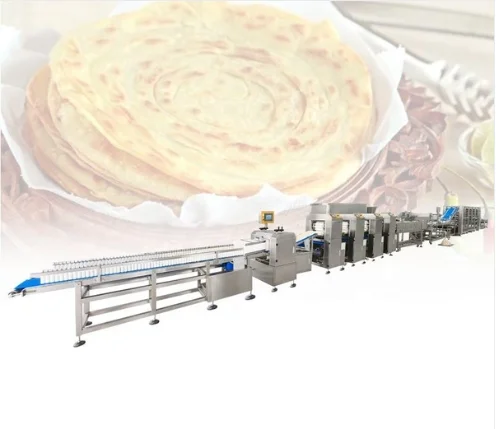 Полностью автоматическая промышленная машина для производства Lacha paratha