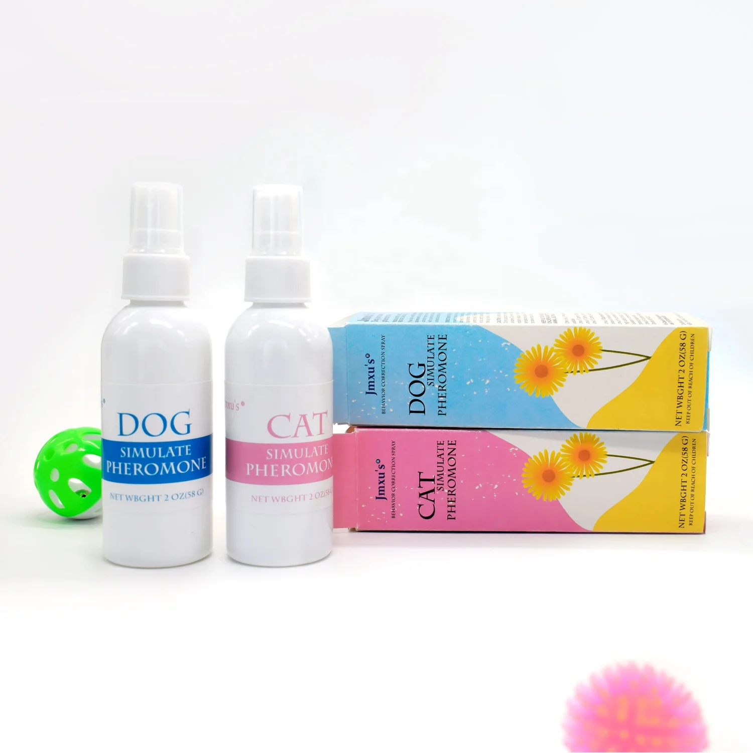 Dog Calming Spray Good smell effctively reduce unwanted Behavior Natural Dog Simulate Pheromone Formula Calming Spray