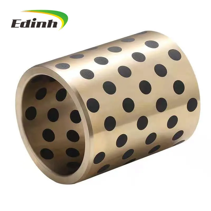 JDB Graphite Copper Sleeve Self-lubricating Bearing Steel Sleeve Inlaid With Copper Sleeve