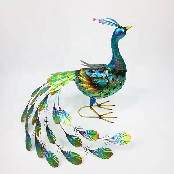 Handmade Colorful flying bird decor, birds theme art metal  home  office accessories decoration modern