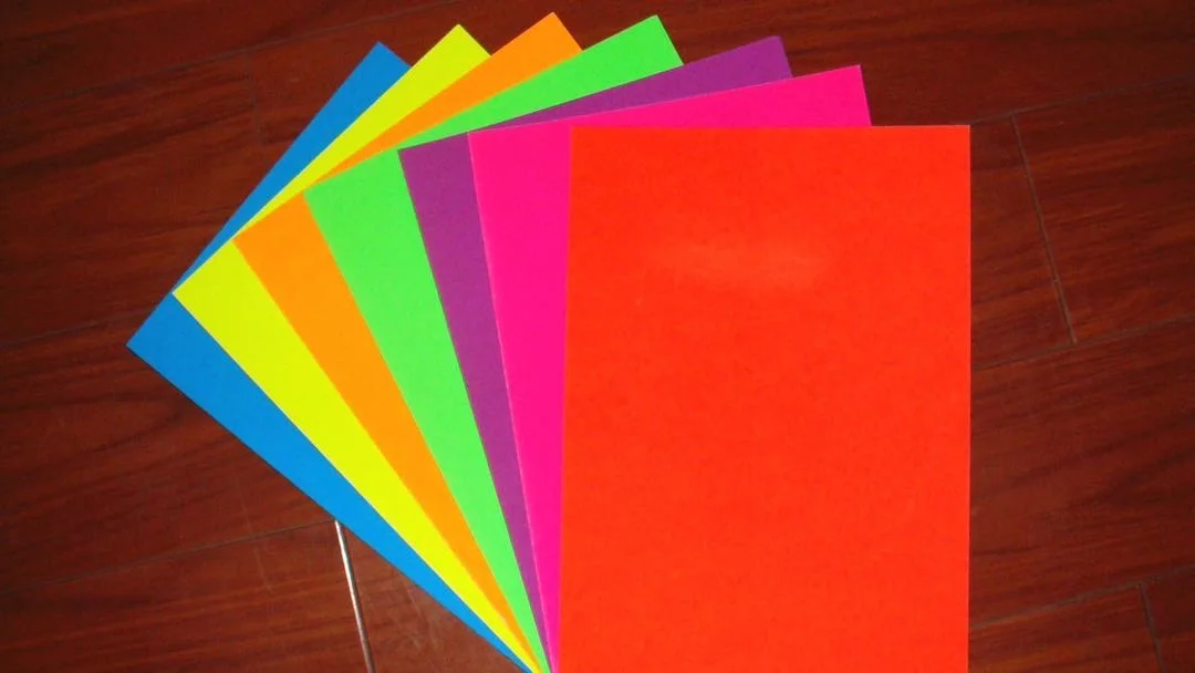 Stationary Multi-colored Color Offset Bond Paper Board Folder with 3pcs Box