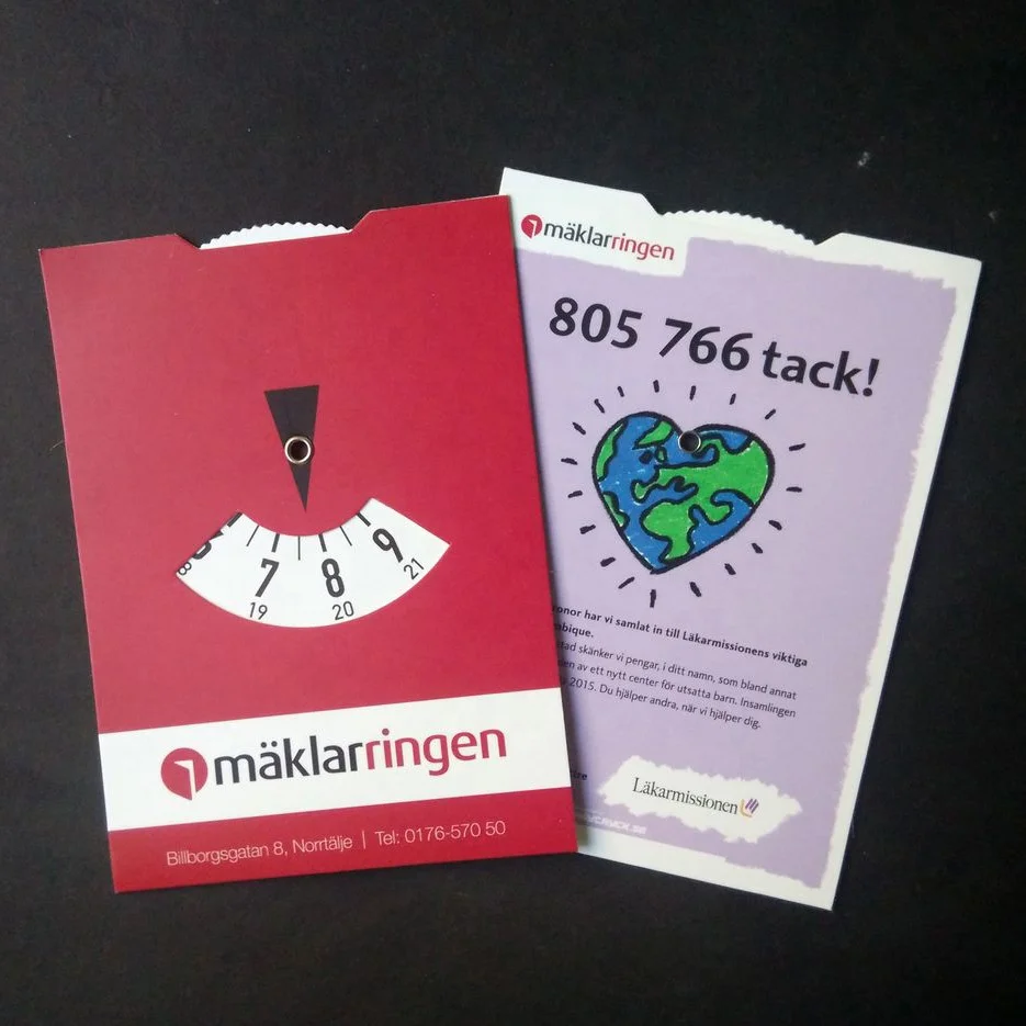 Waterproof Paper Parking Disc, Custom Parking Timer, Digital Parking Clock