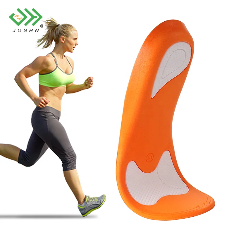 Foot Care Gel Insole Premium High Arch Support Shoe Insole Flat Feet Orthotic Insoles