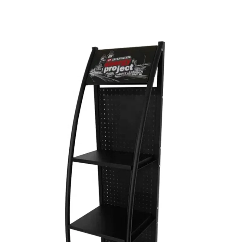 Gas station shelves Motor Oil Engine Oil Display Rack Motor lubricant oil display rack for Gas Station