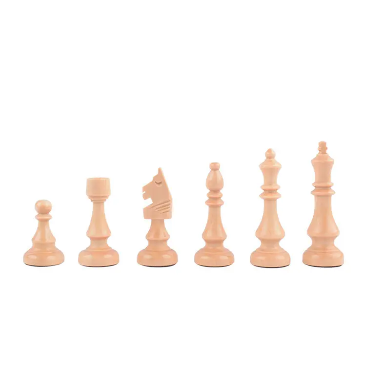 Limited time special sale 7cm magnetic exquisite wooden chess pieces without chess box