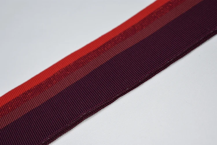 100% cotton flat knit collars cuff hem rib collar for hem