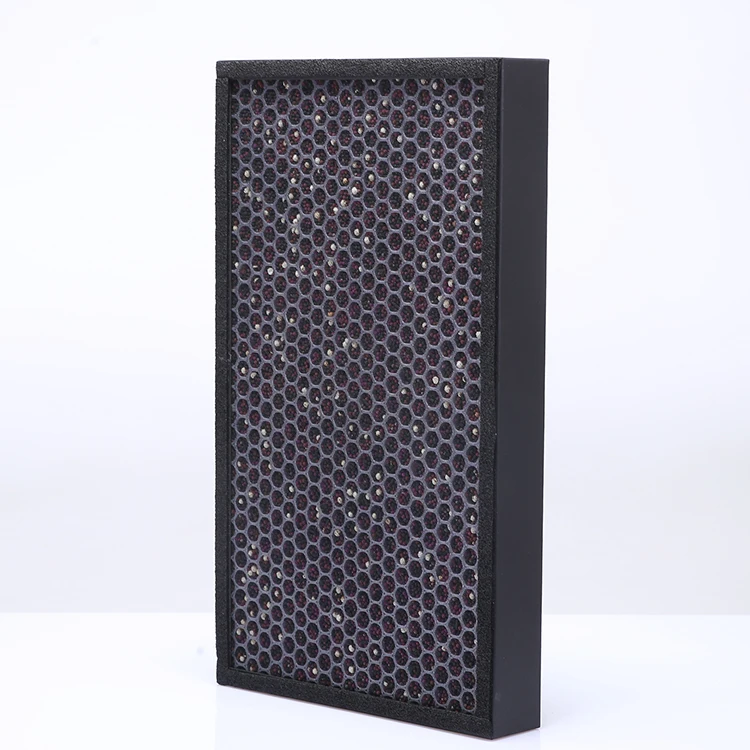 high efficiency black cardboard modified activated carbon air filter