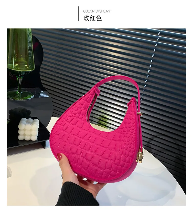 2024 New Designer Letter Women Fashion Handbags Fashion Lady Bag Wholesale Felt cloth Hand Bags Ladies