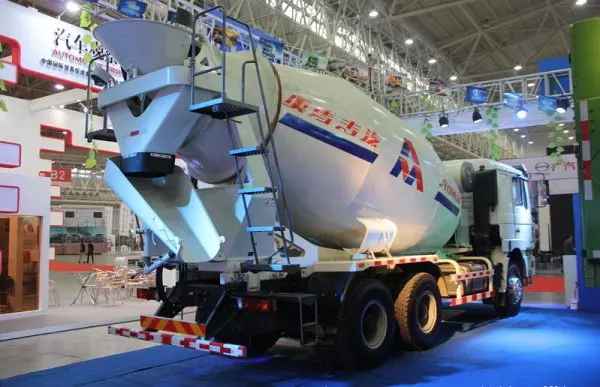 shacman 8x4 345hp 10 cubic meters concrete mixer truck dimensions in sales