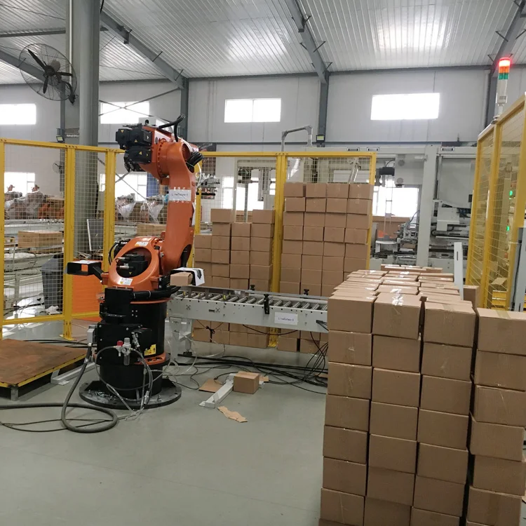Palletizing Boxes Robot Automatic Palletizer Robotic Arm Price