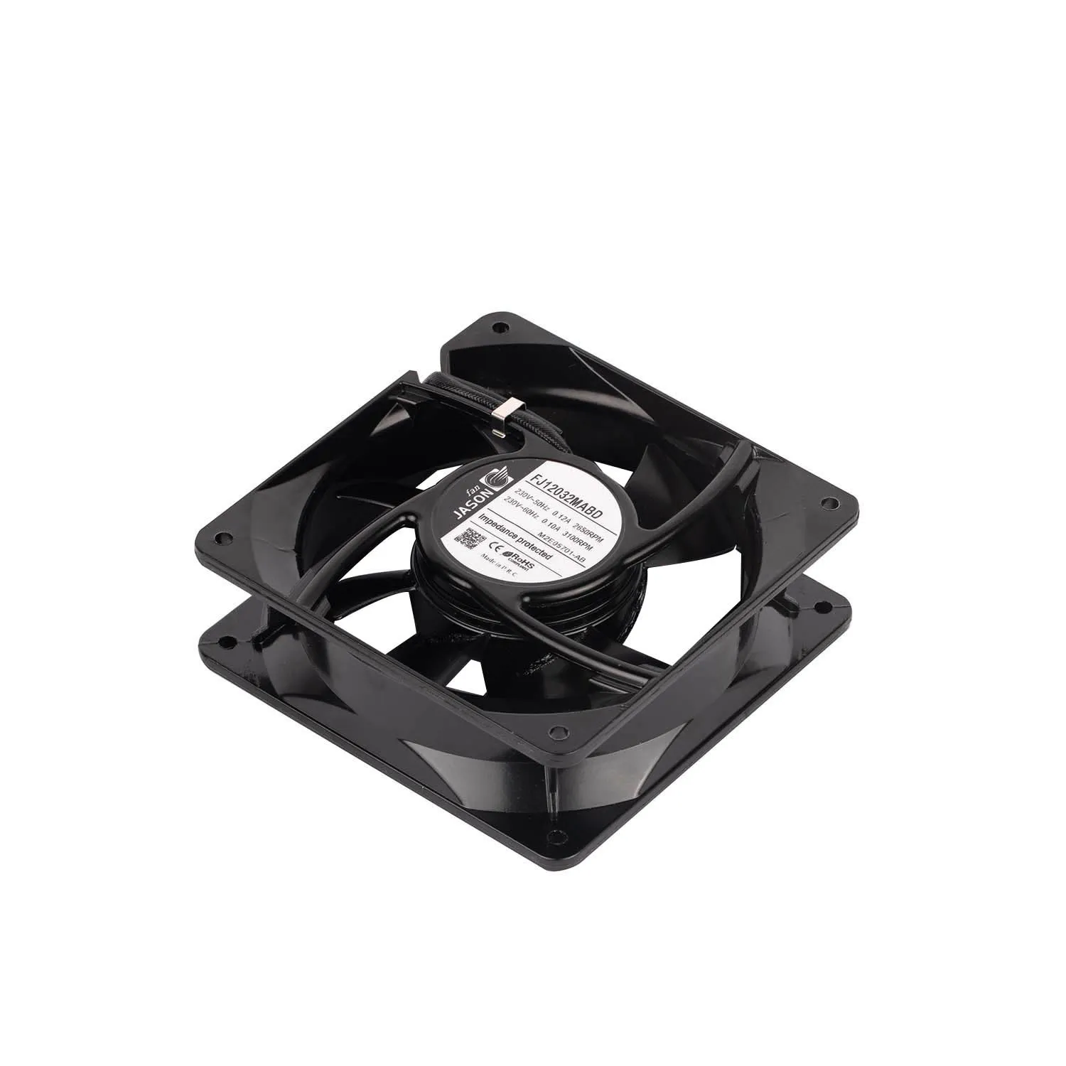 120mm cooling fan 12038 axial fan 230v 115v  industrial ventilation with metal blade and case for welding machine  UPS