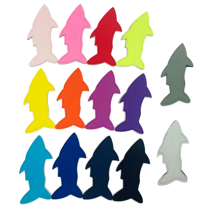 Ready to Ship Shark Popsicle Holder Neoprene Ice Sleeve