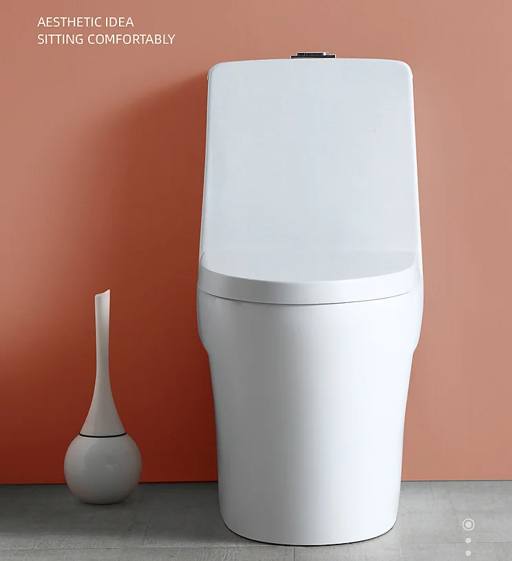 Штука, сантехника, белый керамический туалет