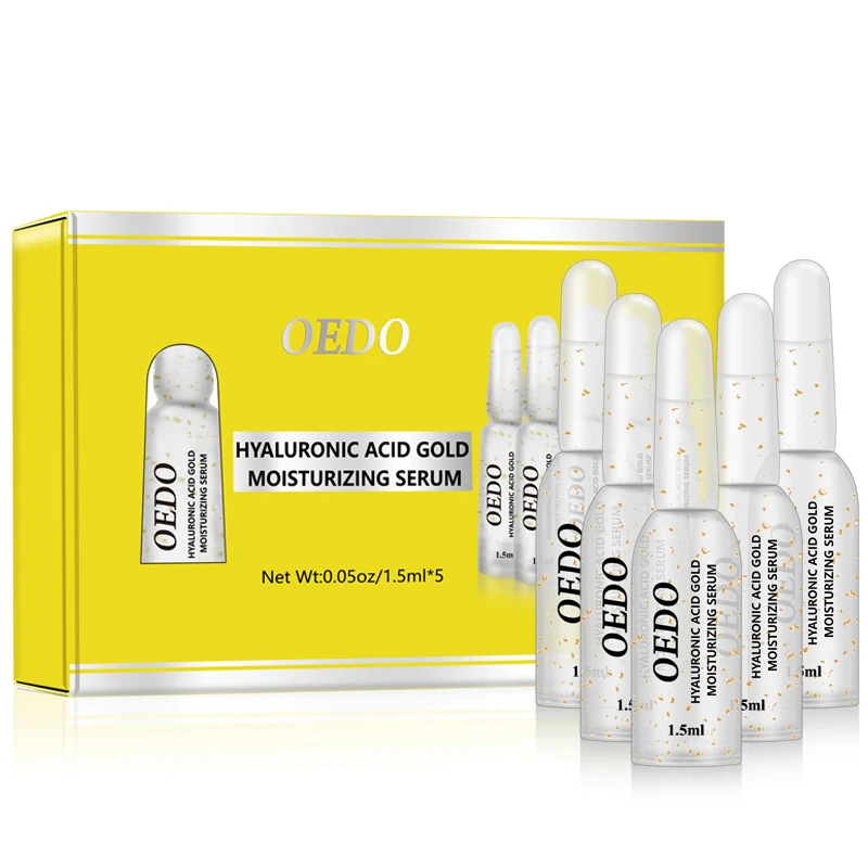 OEDO Face Care Riched Hyaluronic Acid Gold Effective Lightening Moisturizing Facial Serum