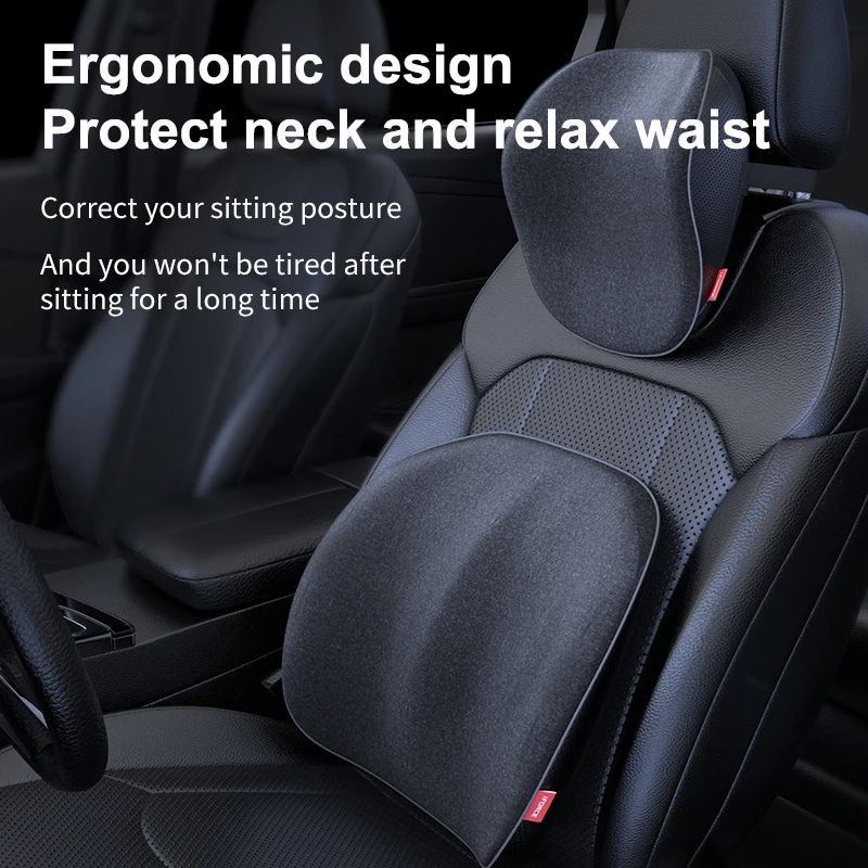 Новинка 2022, хлопковая Подушка на подголовник автомобильного сиденья, высококлассные деловые подарки, офисное кресло, мягкая подушка для поддержки поясницы