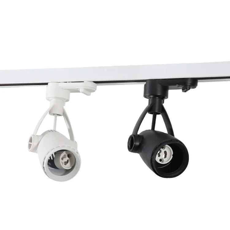 
Custom Aluminum Black White Led Track Light For Showroom Galleries Hotel Home Masket 
