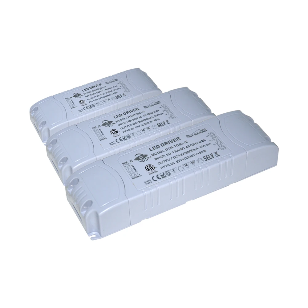 Shenzhen factory Main dimmable led driver constant current or constant voltage Led driver with CE RoHS SAA certificated