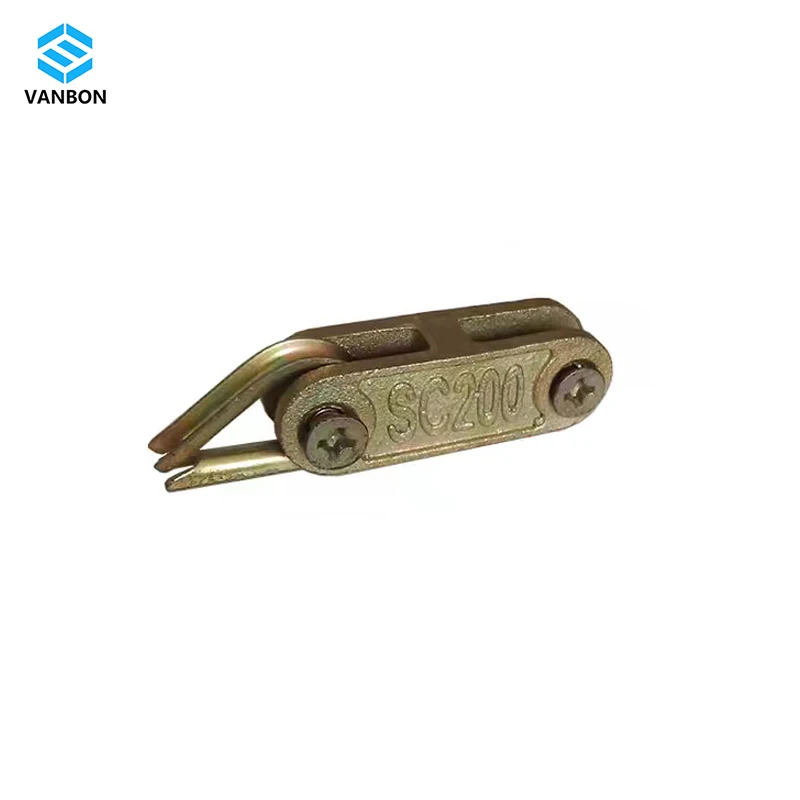 SC200 Wire Rope Connector For Construction Hoist / Construction Elevator