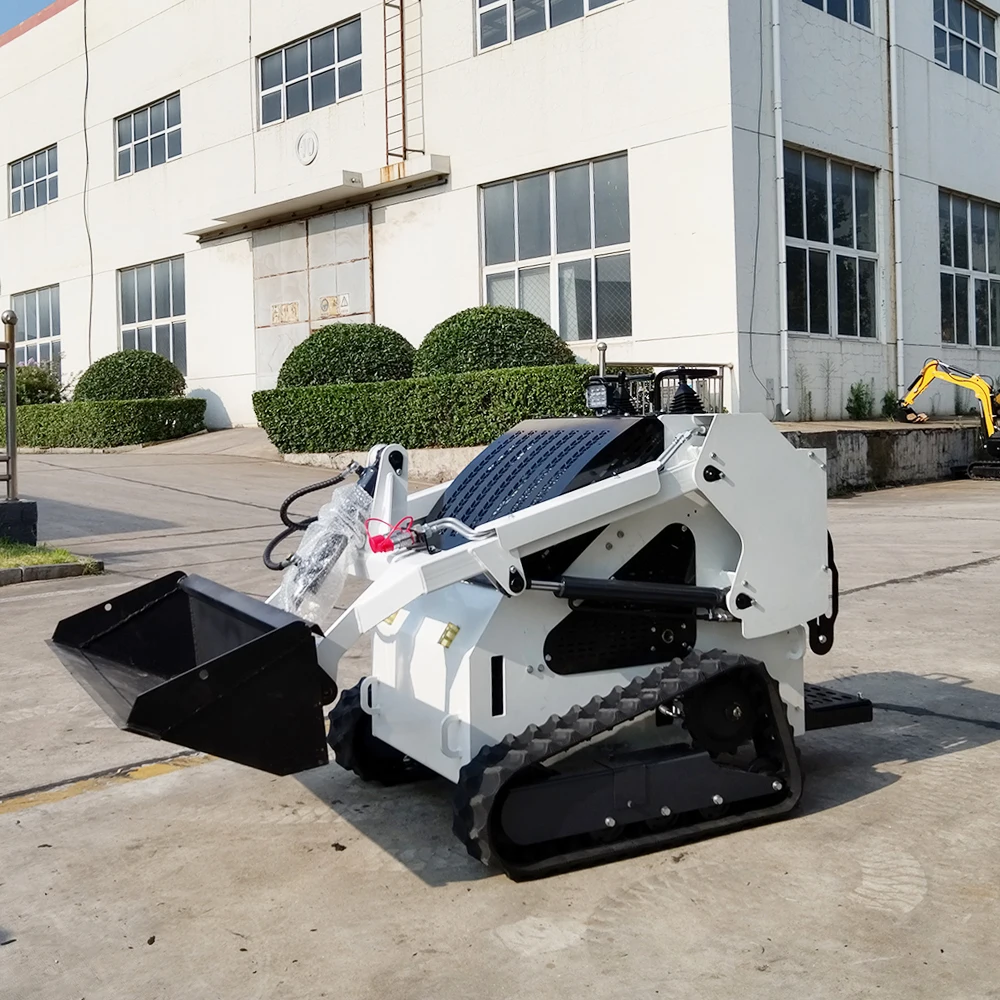 China 360kg 460kg 480kg Epa Diesel Engine Multione Articulated Mini Skid Steer Loaders With Attachments