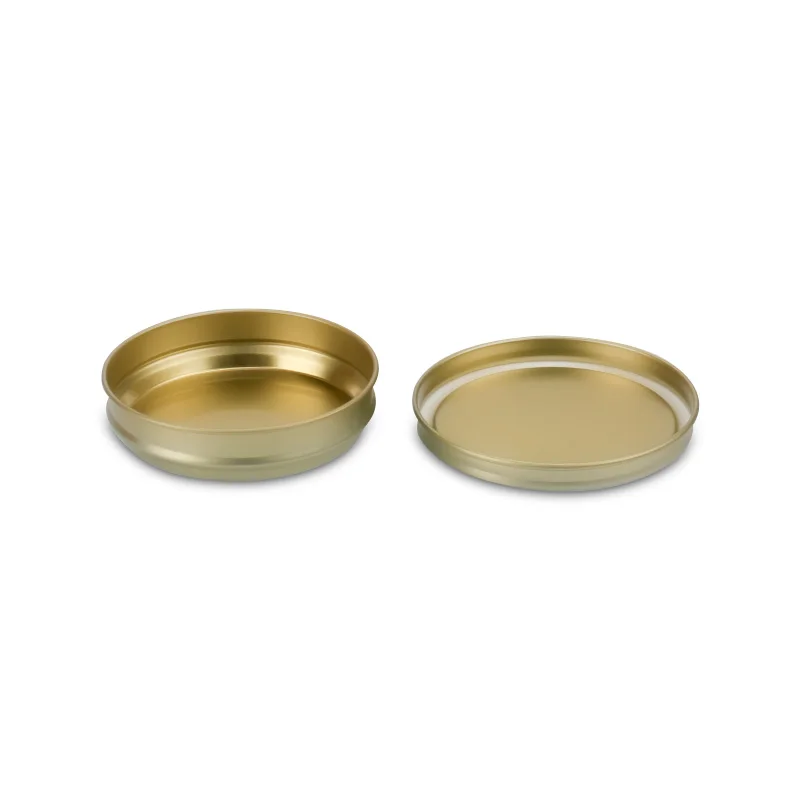 China supplier food grade customized caviar tin box caviar can metal caviar packaging boxes