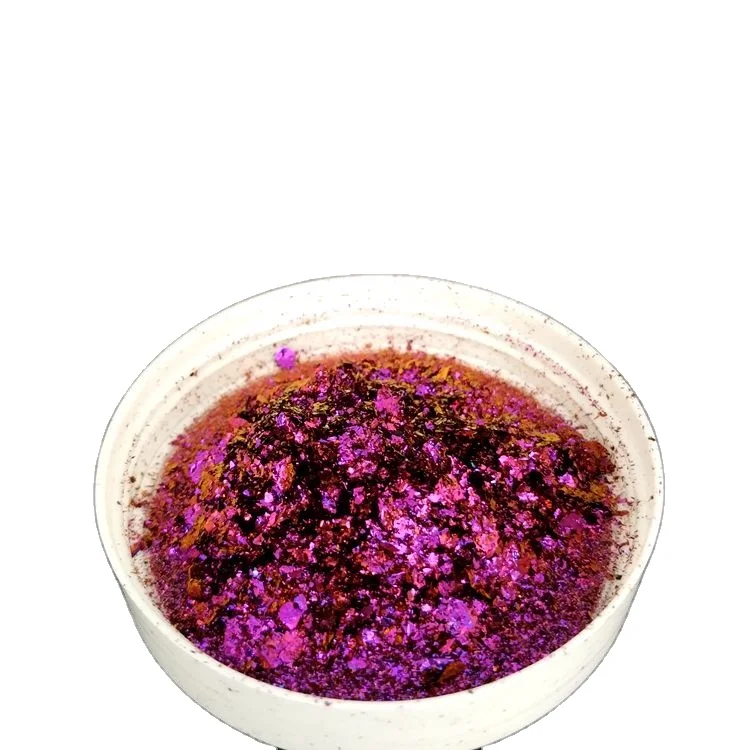 Chrome Color Changing  Effect Pigment Cameleon Flakes Cosmetics Eyeshadow Flakes Pigments