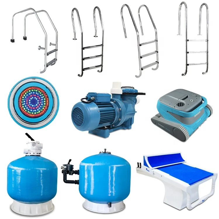 Fenlin wholesale full complete whole set swimming pool equipment and accessories