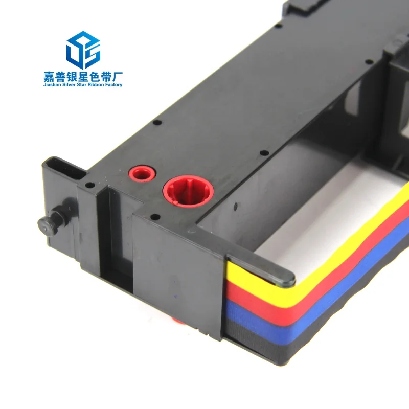 Compatible Dot Matrix Printer Ribbon Cartridge for Epson S015073 LX300 4C LQ800 Colour Fabric Ribbon S015077 C13S015073