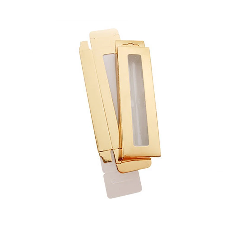 Hoe Sale Customized Paper Box For Perfume White Black Cardboard 3ml 5ml 10ml Eco Friendly Vial Perfume Sample Cards Packaging