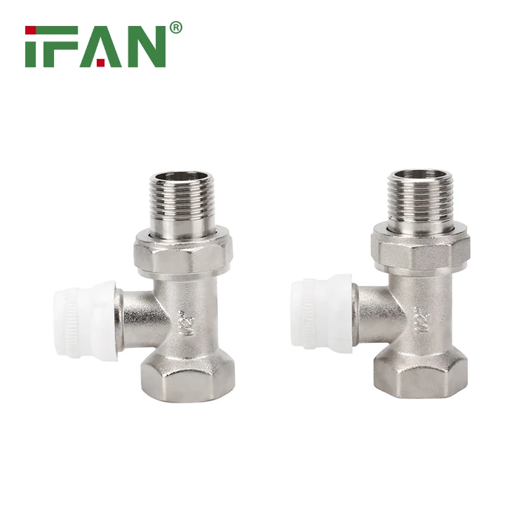 IFAN Manufacture Radiator Valve Forged Radiator Valves Manual Heating Controller Brass Radiator Valve