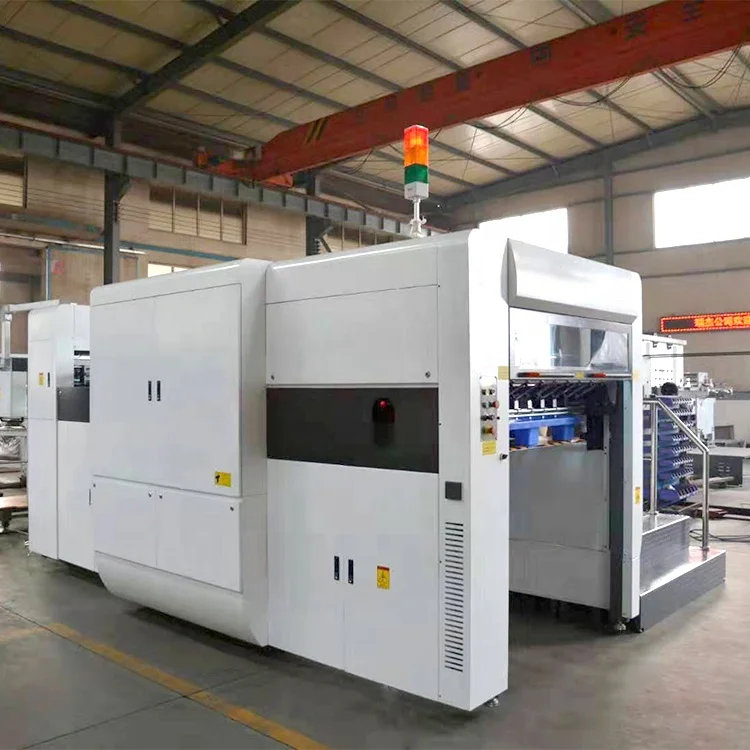 Automatic High Speed Die Cutting /die Cutter & Creasing Machine 1060 With Heating Embossing System